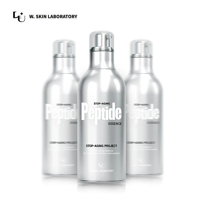 W. Пептидная пузырьковая эссенция против старения кожи [корейская косметика]