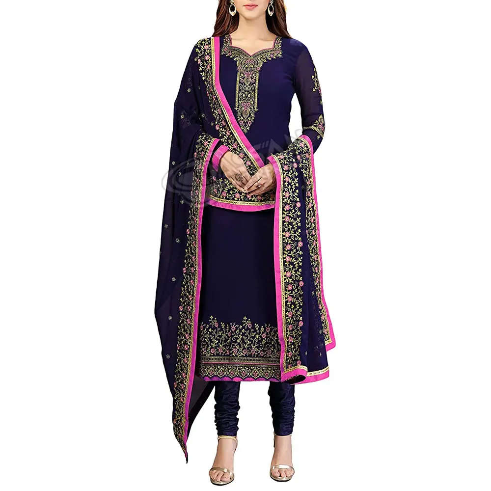 New Arrival  Women Summer Collection Embroidery Suit Made In Pakistan