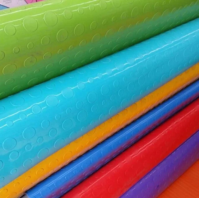 Non-Slipy with unique embossment PVC Coin Mat Carpet Roll