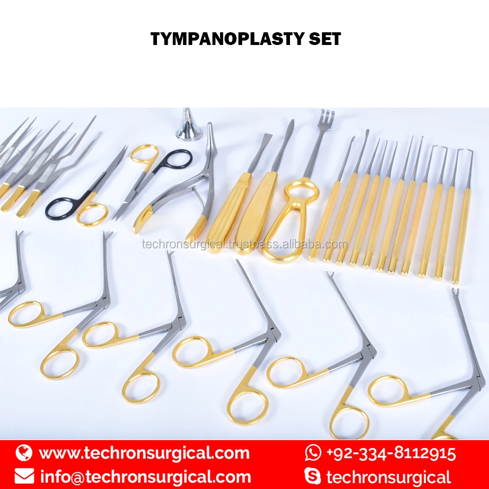 Tympanoplasty /Mastoid Surgery Set of 30 Instruments