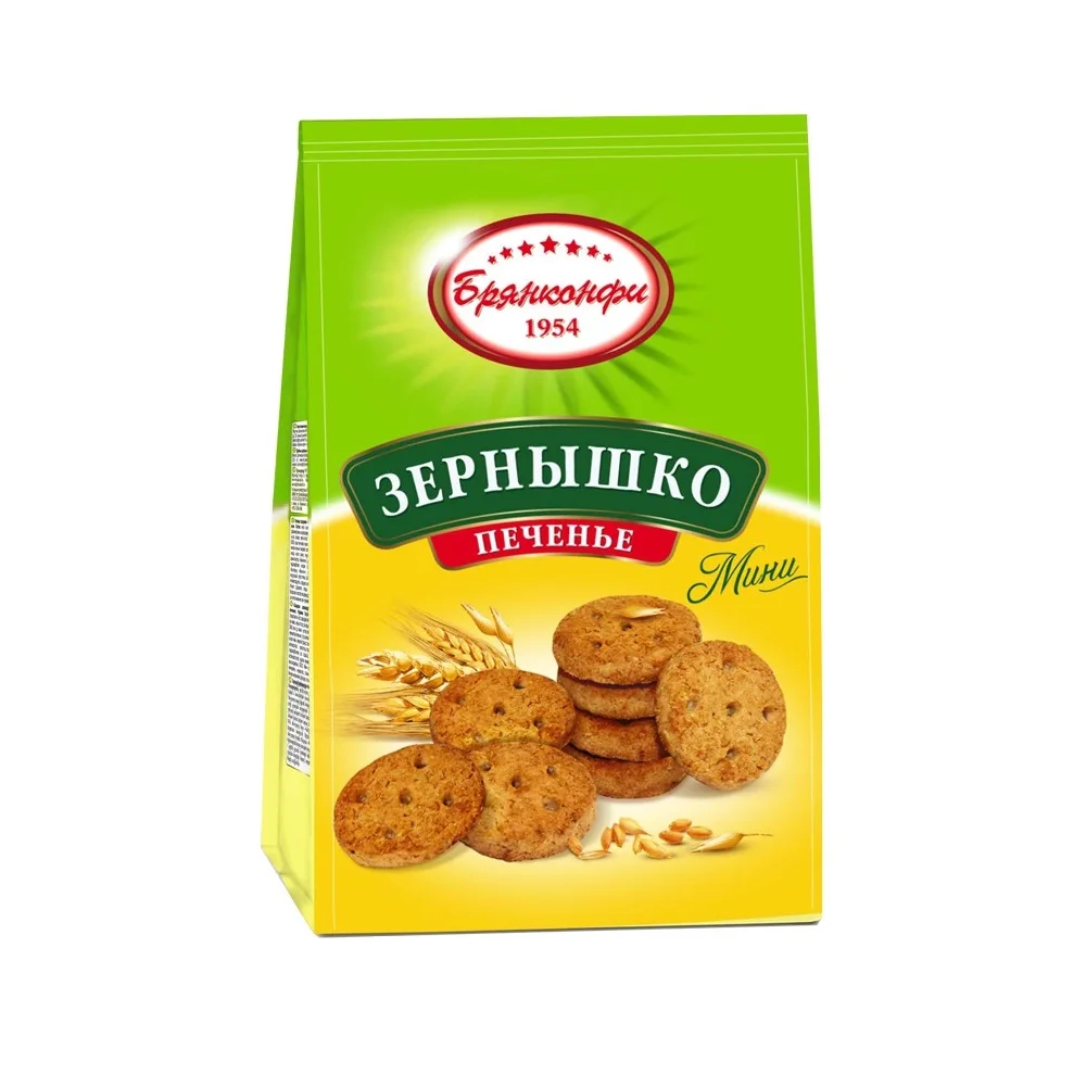 
Wholesale Multi-grain Cookies Zernyshko-Mini 1/250 Rich Taste And Energy Of Valuable Cereals Cookies 