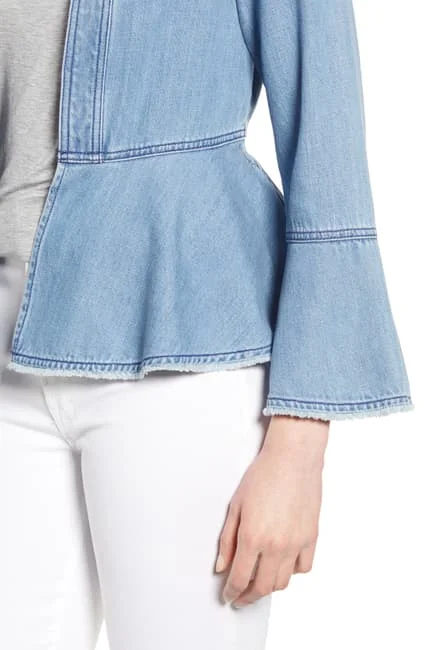 Acid Wash 2021 Fashion Jeans jacket