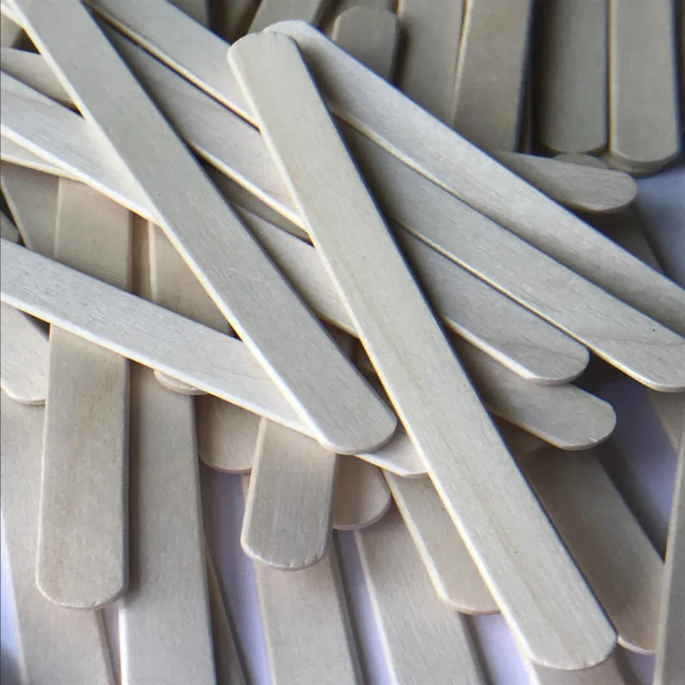 Birch Ice Cream Sticks 114x10x2mm, A Grade - wholesale craft wooden stick