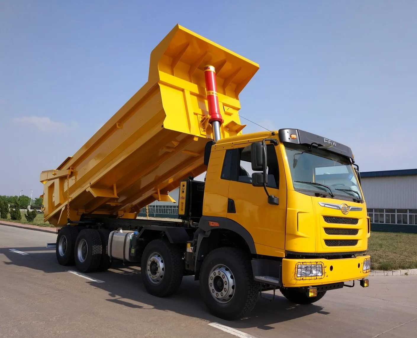 Китай, новый FAW 8*4 12 колесный самосвал, самосвал, грузоподъемность 40T HARDOX