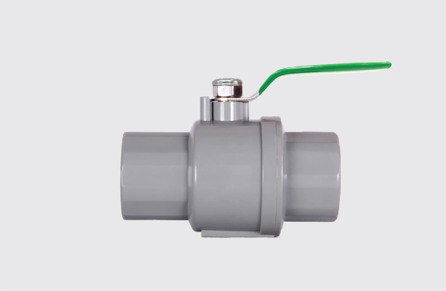Water Media PVC Ball Valve Stainless Steel Handle Stainless Steel Ball Export From Vietnam