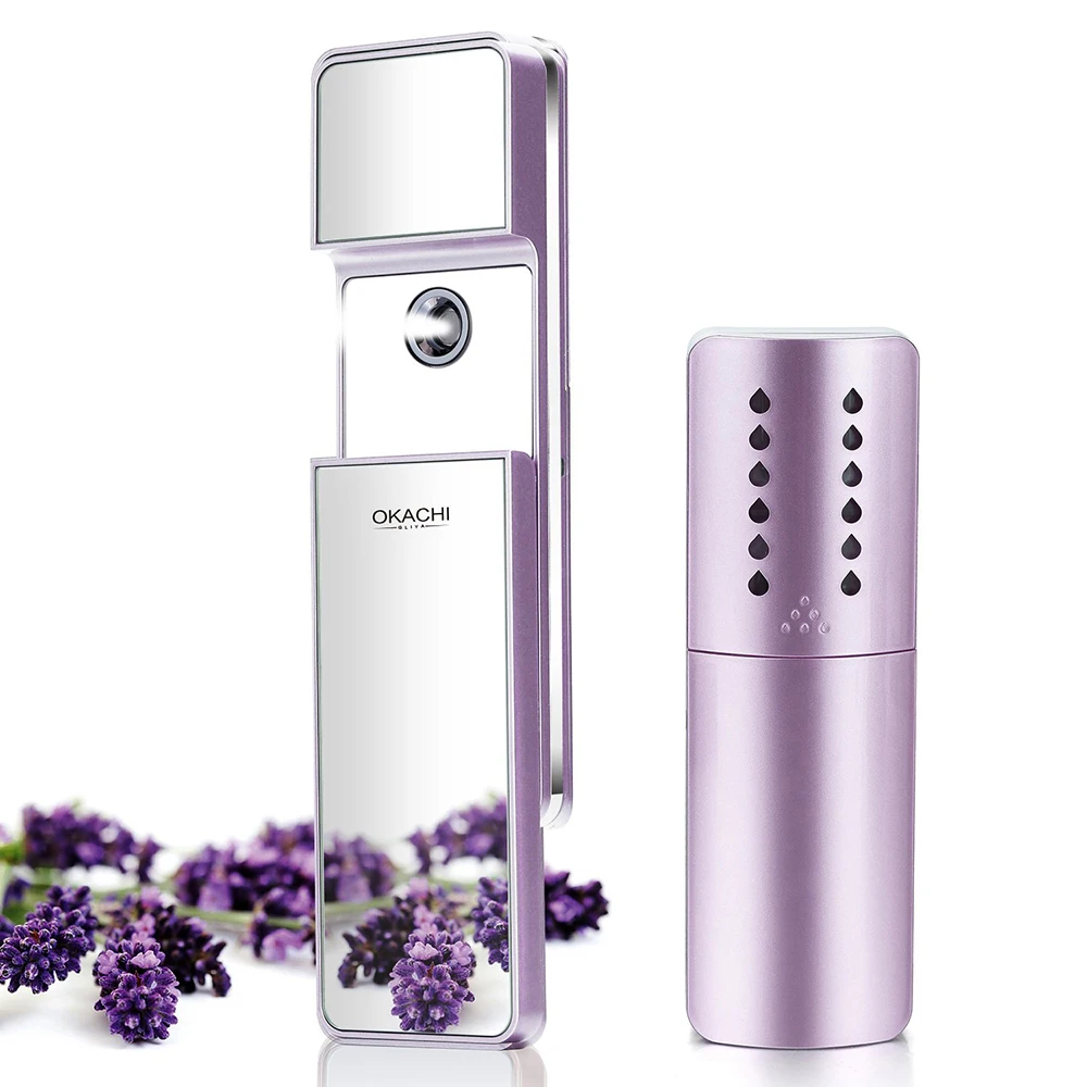 beauty instrument mini handheld face steamer electric portable personal mister spray device nano facial mist sprayer (60692256326)