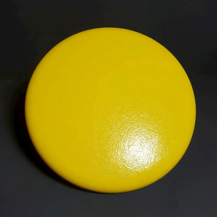 
High gloss coated PU foam flying disc 