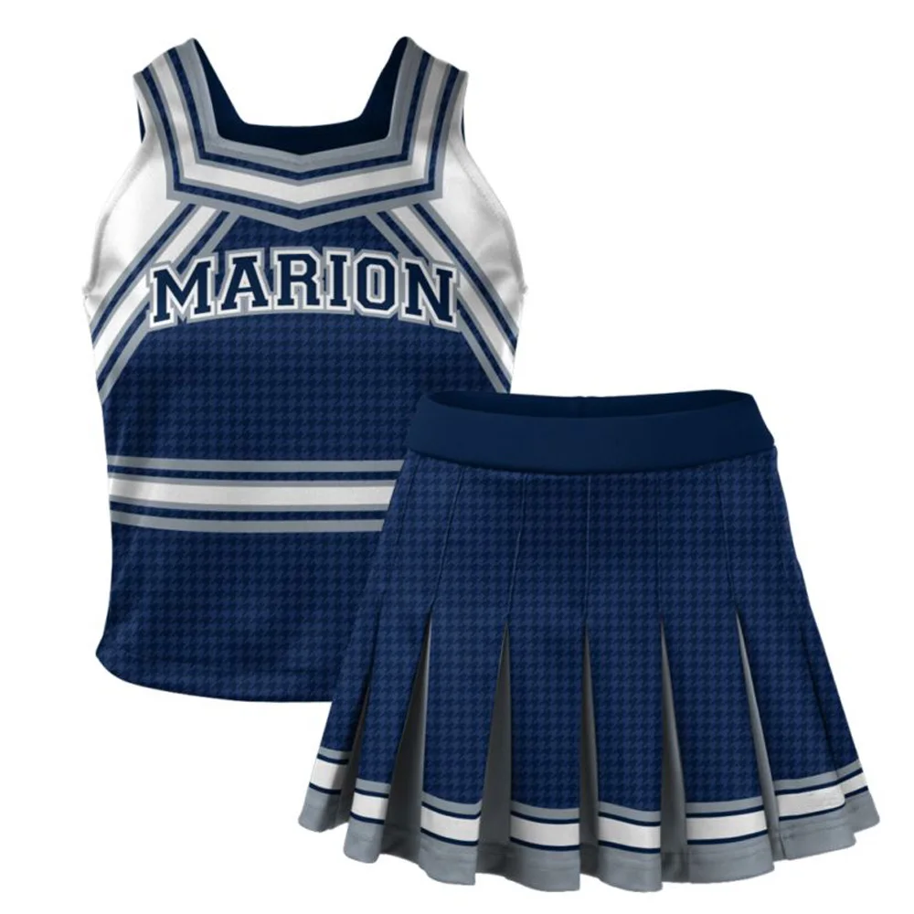 Custom Sublimation Cheer  Girls Outfit Dance Customized   Cheerleading Uniforms