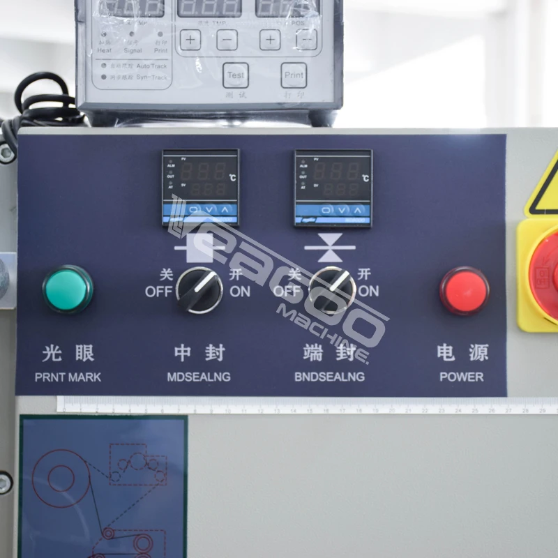 
Flow pack systems baguette/chocolate/pie packing machine 