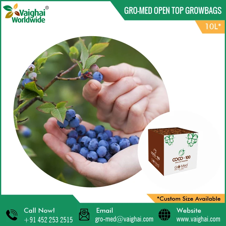 Eco Friendly Hot Sell Coco Peat Open Top Grow Bags for Plants