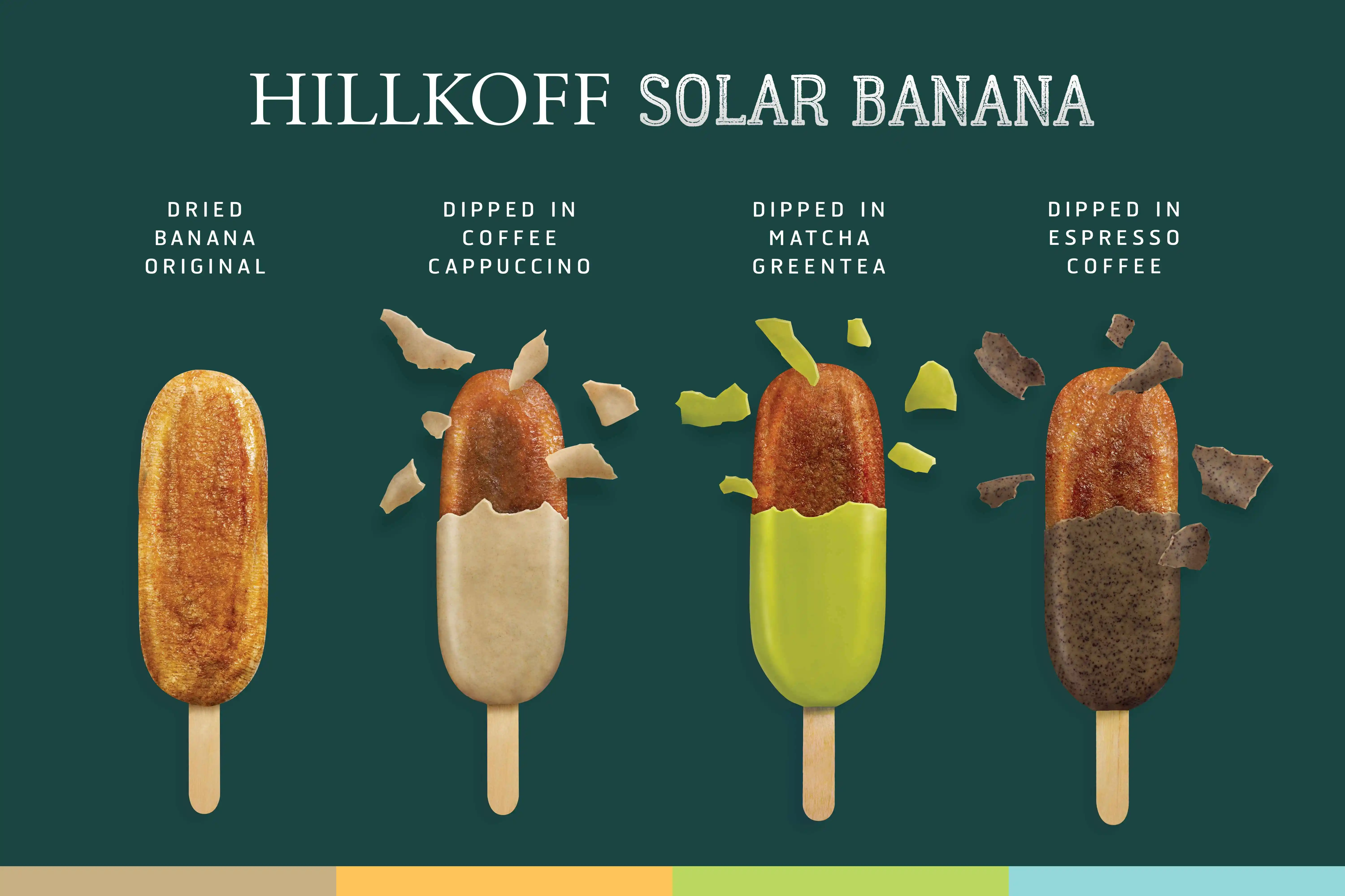  Сушеный банан на солнечных батареях HillKoff слитый в кофе эспрессо из Таиланда от Happy Center