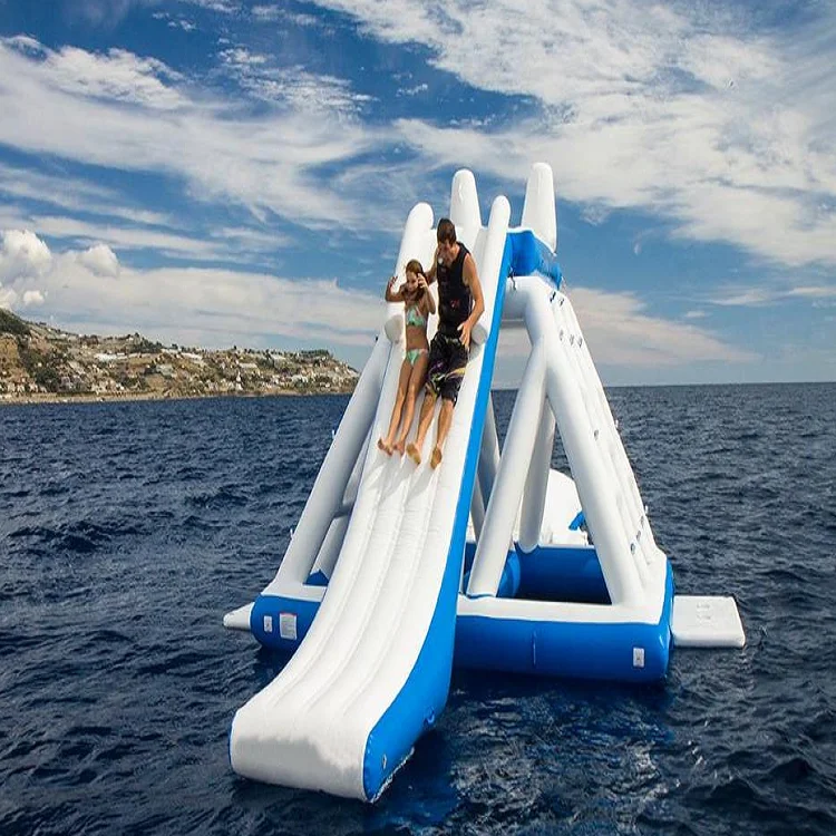 
Best selling Summer water floating toy inflatable water park inflatable climbing iceberg tower 