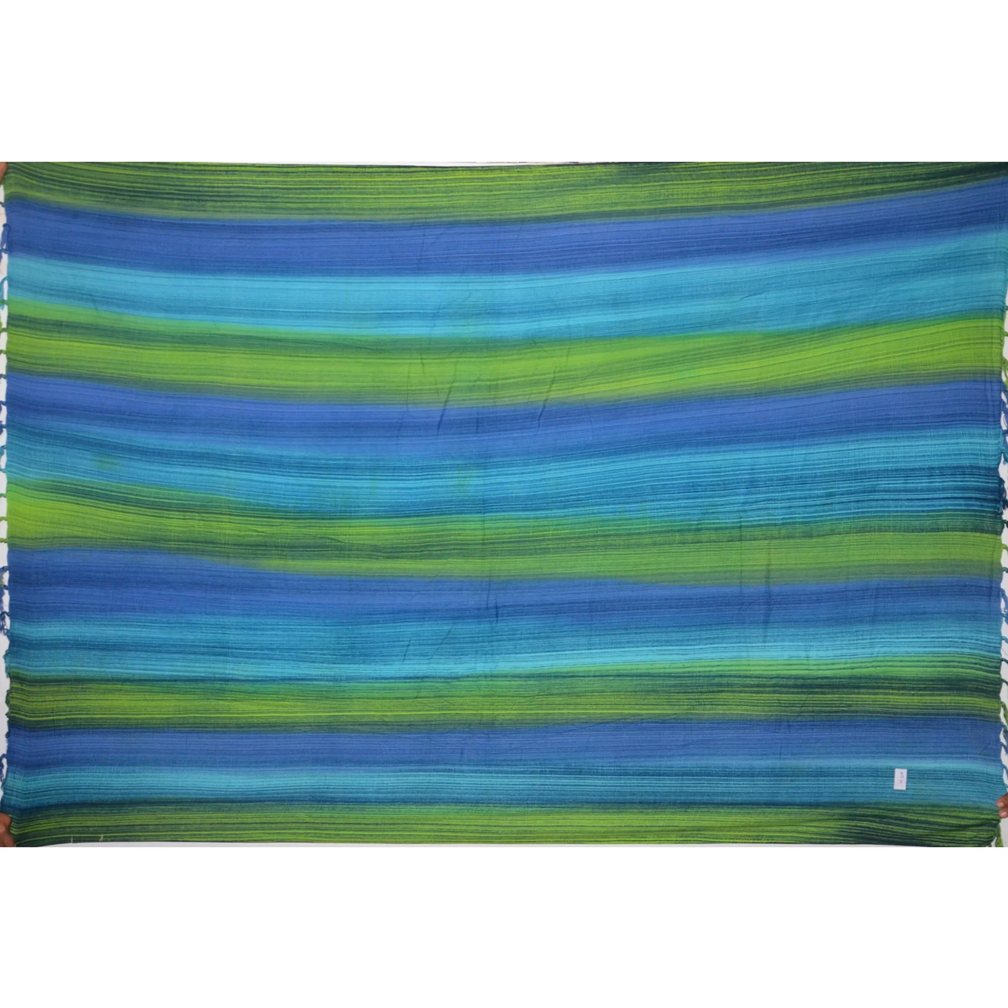 New Hawaiian Sarong Pareo Brush Painting 100% Rayon Wholesale Bali Manufacturer Beachwear Cover Up Made in Bali TD054-001R2