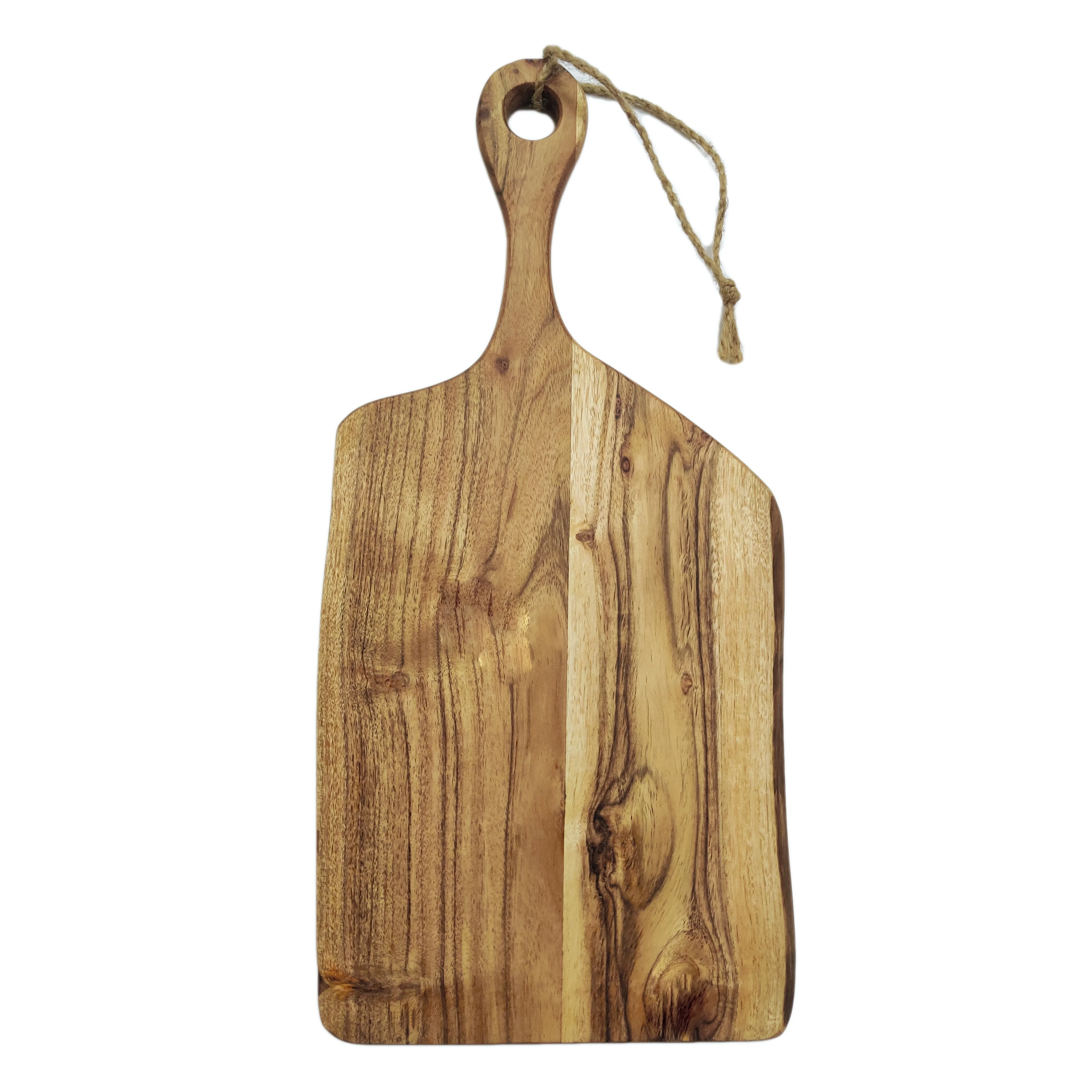 45x20x1.5cms Acacia Cutting Board with Juice Groove Value for Kitchen Chopping Board Meat Bread Cheese Salad Board