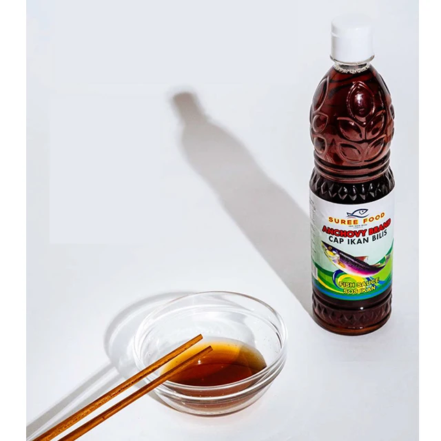 High Quality traditional tasty Fish Sauce for Cooking (Anchovy) fish sauce manufacturer Malaysia