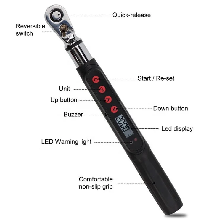 77 Pc, 6.35 Hex.( F ) Mini Digital Torque Screwdriver Tool Set