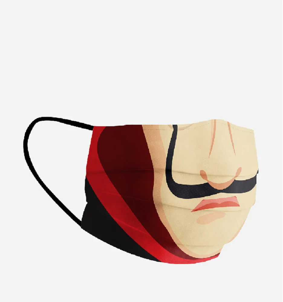 
money heist reusable & washable cotton protective cover with filter 