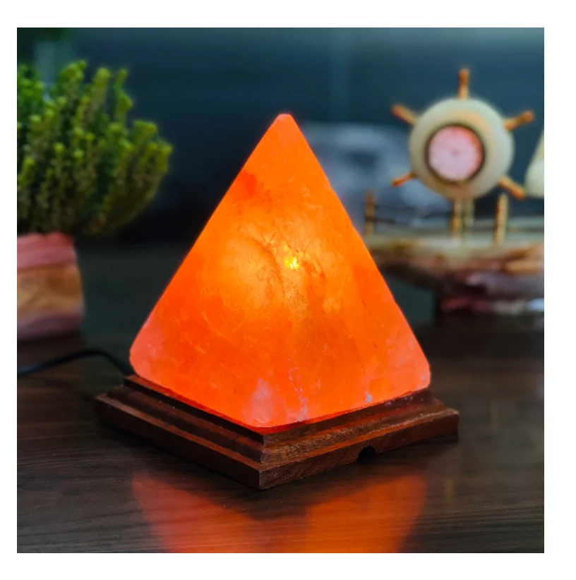 wholesale dimmer switch 15w bulb wooden base decoration pakistan natural crystal rock stone himalayan salt lamps