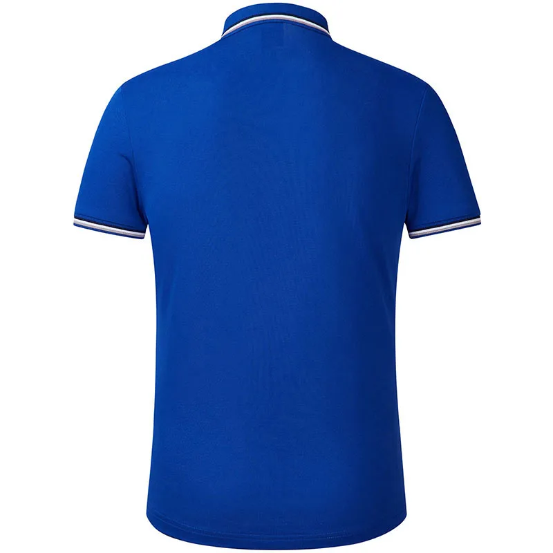  Мужская футболка-поло из 100% хлопка с коротким рукавом