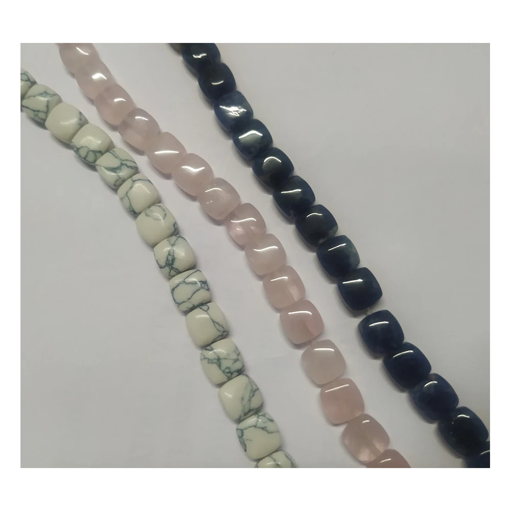 High Quality Wholesale Natural Aquamarine Stone Loose Round Beads Smooth Gemstone Beads for Jewelry Making