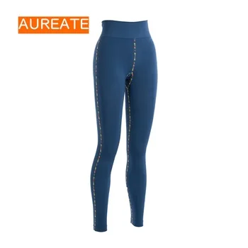 Бесшовные Леггинсы для йоги, тренажерного зала, фитнеса, штаны, брюки, колготки, женские брюки с высокой талией для тренировок, индивидуальный комплект