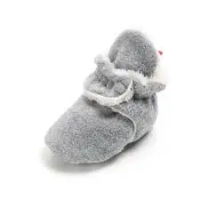 Custom Design Cotton Baby Booties at low Price - Baby Girl Boots Wholesale Factory Price Cotton Fabric Baby Bootie