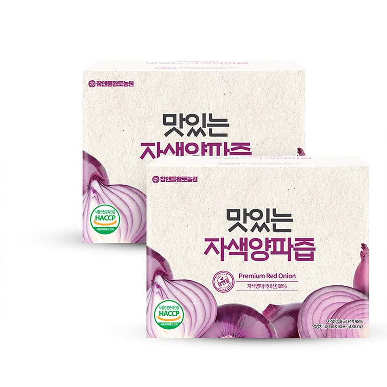 Premium Korean Red Onion Juice 50p One Box Korean Produced Juice
