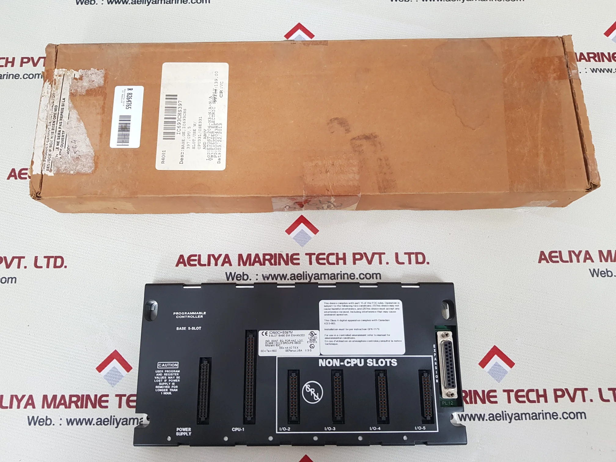 Усиленный программируемый контроллер Ic693Chs397M с 5 слотами