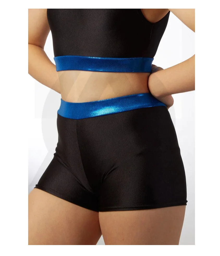 Fashion High Quality Kiddie Little Kids Girls Children Clothings Yoga Dance Set Summer Active Wear Crop Top and Shorts