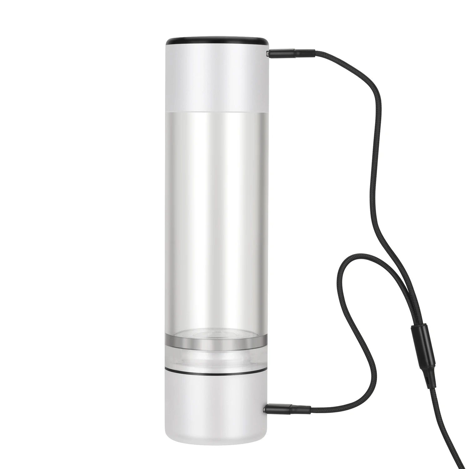 Intelligent Low Frequency Water Nano Hydrogen Therapeutic cup  Multi-function drinking wate bottle portable inhaler OLED screen