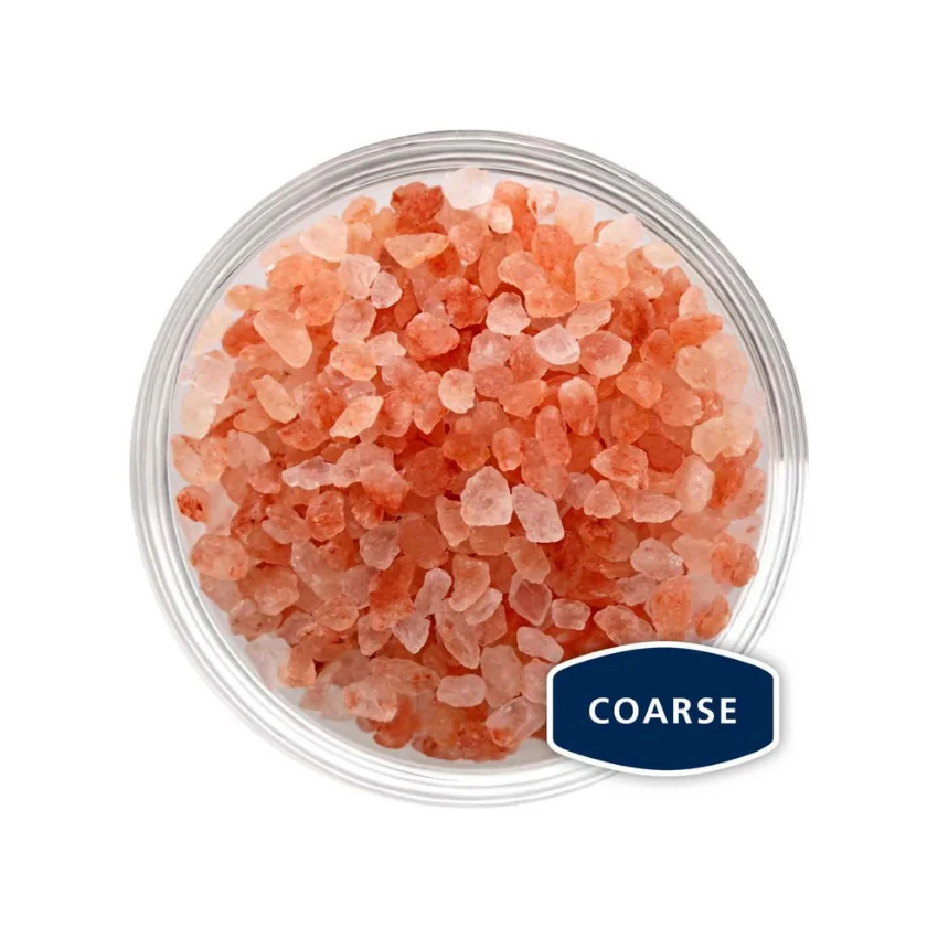 Сырая качественная Хрустальная пища натуральная сыпучая розовая Гималайская пищевая соль зернистость грубой Лидер продаж 2021