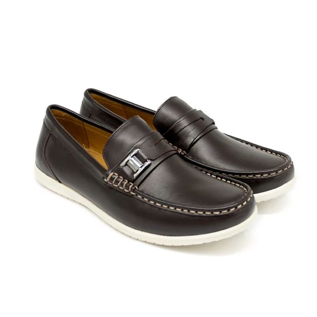 Популярный дизайн от оригинального производителя 2021 мужская обувь из натуральной кожи Мокасины повседневная прочный материал производство во Вьетнаме