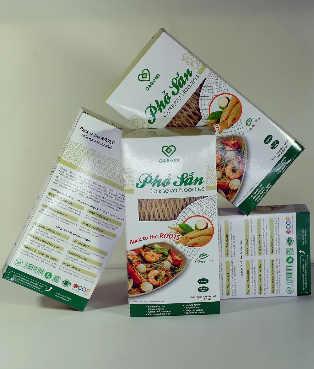 
High quality cassava noodles- 100% natural and health food made in Vietnam 