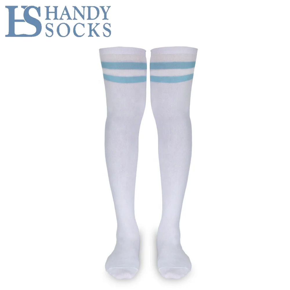 Идеальные хлопковые носки до бедра на заказ для