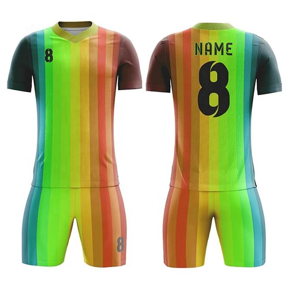 New design custom sublimation soccer uniform for man