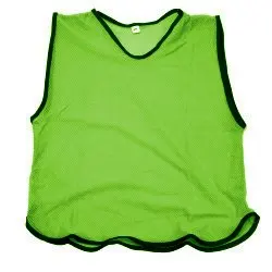 High Quality cheap price of soccer vest training mesh bibs