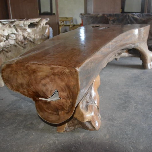 
Teak Solid Wood Big Giant Bench / Coffee Table 