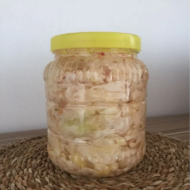 Маринованный горячий перец джалапеньо листья винограда белая капуста огурец мини-кукурузный смесь