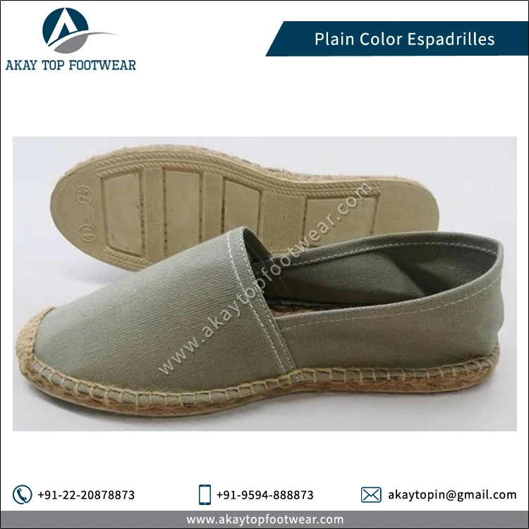 Эспадрильи низкая рыночная цена супер удобная джутовая подошва простые однотонные традиционные эспадрильи плоская