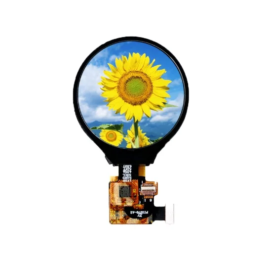 Super selling IPS circle LCD screen 5 inch round tft panel 1080*1080 dots MIPI interface