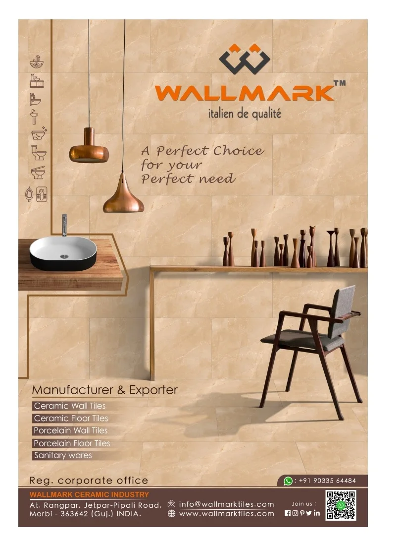 Best quality Ceramic bathroom wall tile kitchen wall tile porcelain floor tile India exporter