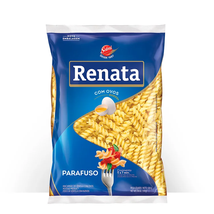 
Wholesale Pasta Fusilli Renata Eggs Screw Noodles 