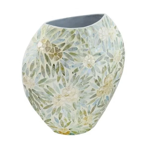 High quality Best Selling mother of pearl vase for home decoration made in Viet Nam