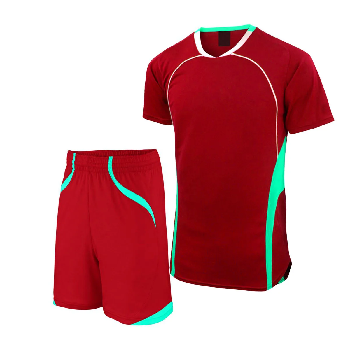 Free sample soccer wear sublimation printing football kits full set soccer kit football jerseys uniform