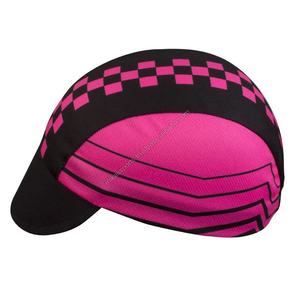 High Quality 100% Polyester Mesh Sports Caps Fitness Outdoor Wear Running Hat Sports Bike Cycling Caps