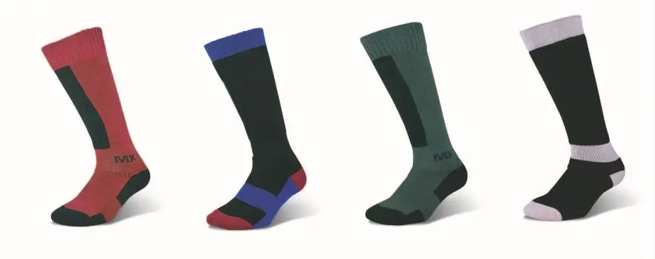 Удобные прочные зимние теплые шерстяные носки для сноуборда мотоцикла лыжного спорта