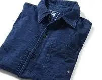 Blue Long Sleeves Denim Shirt for Mens