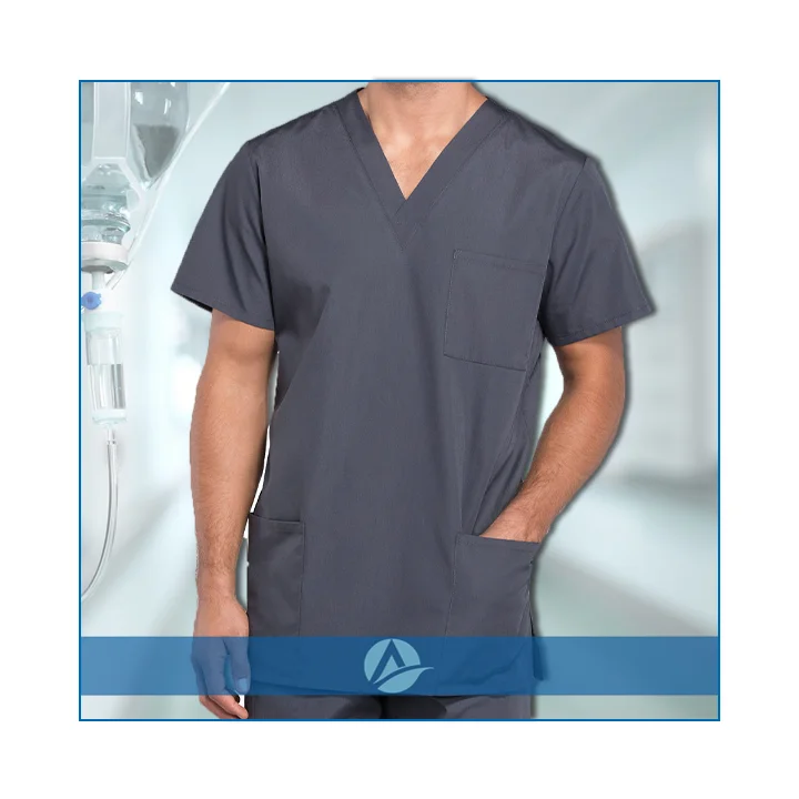 Wholesale stretchy nurses uniform Washable Soft Fabric Nurse Scrubs Hospital Uniform Medical Scrubs