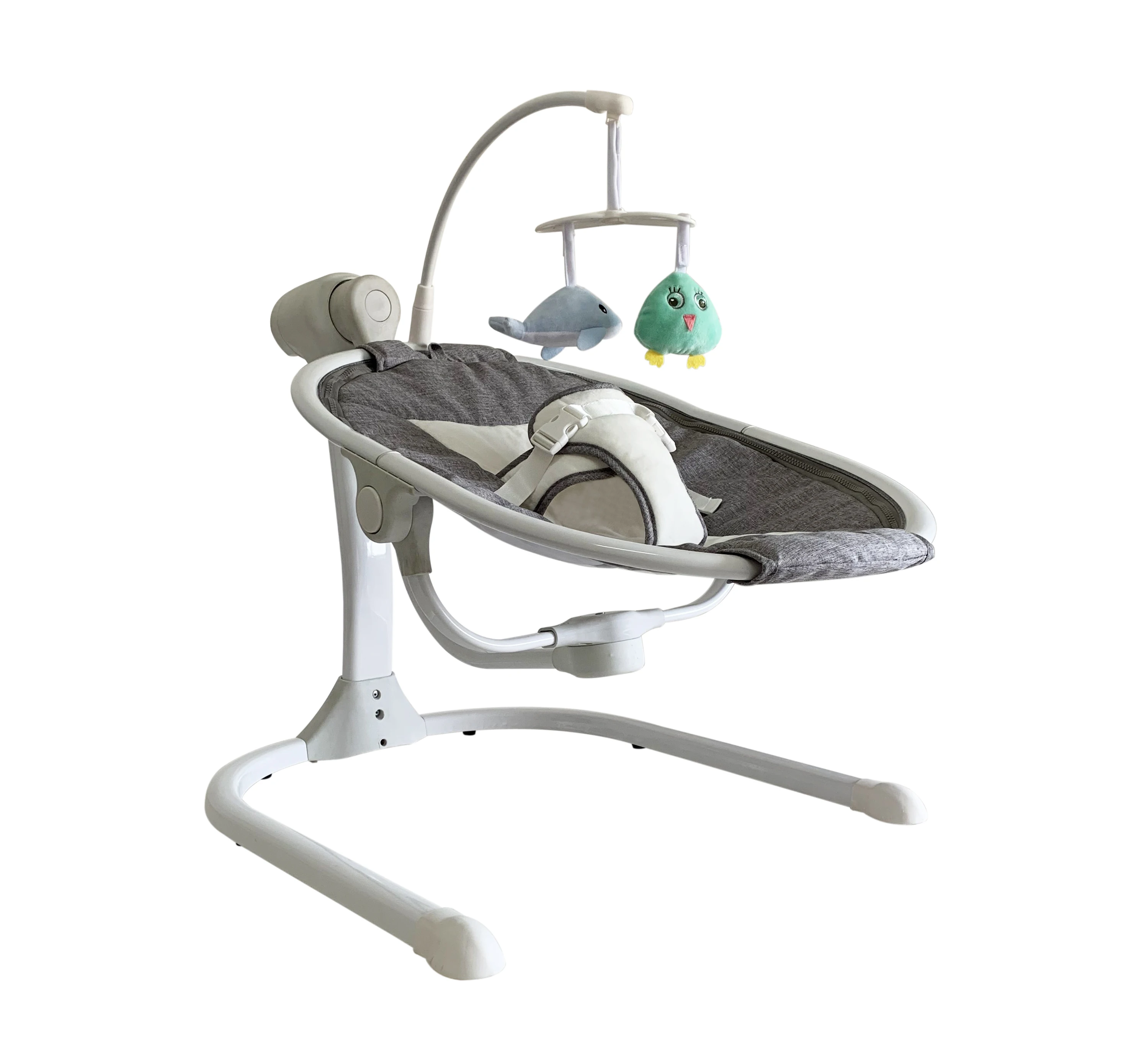 multi-function incredible lightweight backrest recline remote control electric baby swing