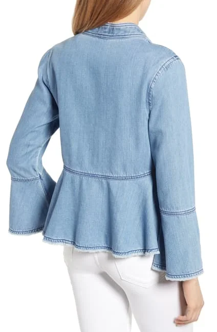 Acid Wash 2021 Fashion Jeans jacket